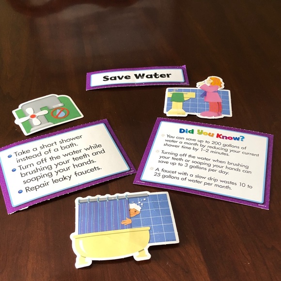 Educational Earth Care bulletin board Set - Picture 6 of 9